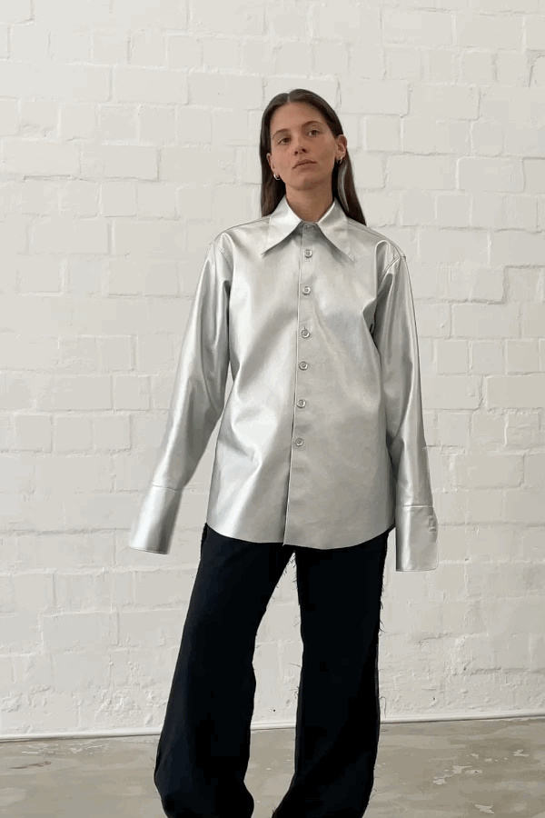 Silver 70s Shirt