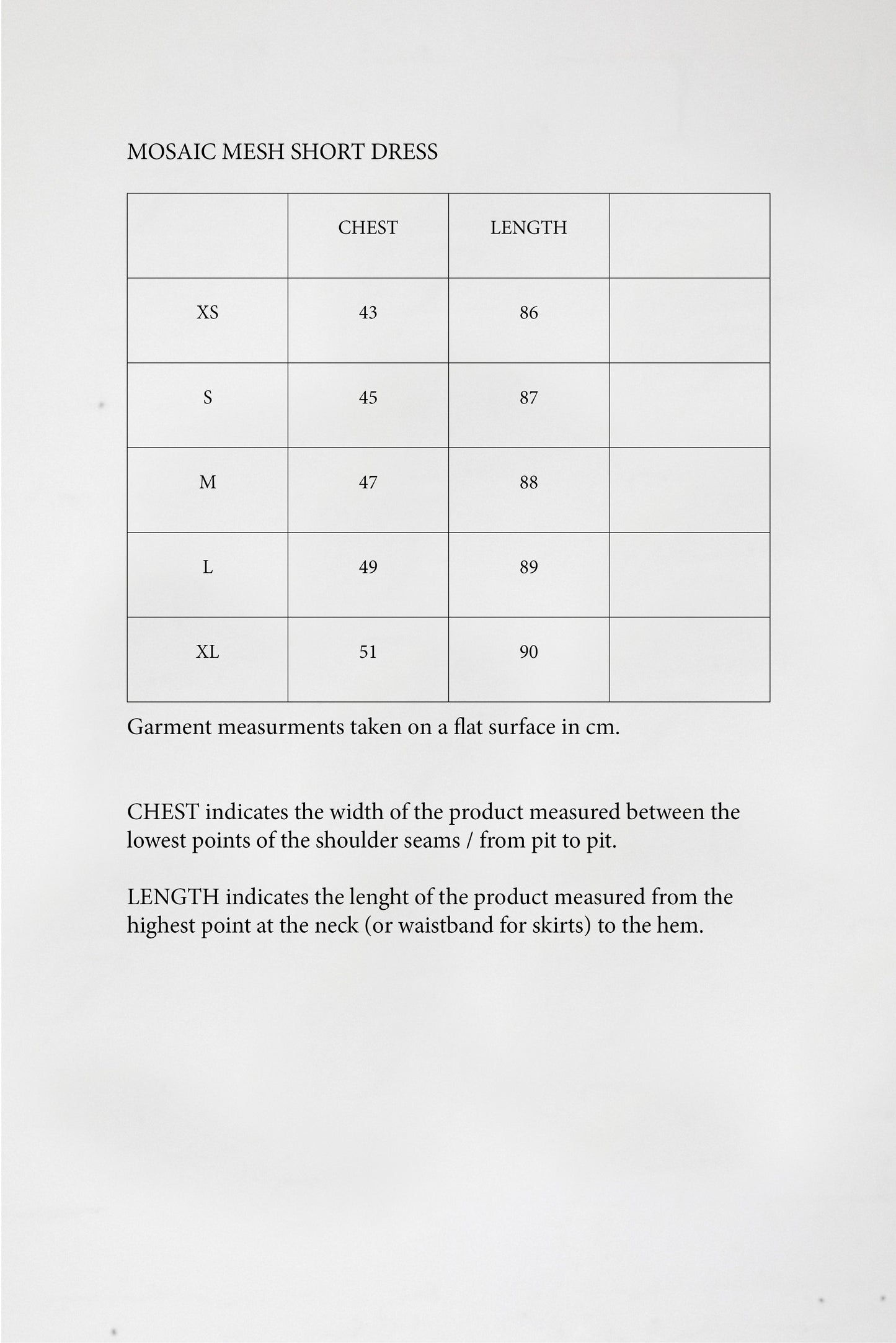 Chrome Mosaic Mesh Mini Dress