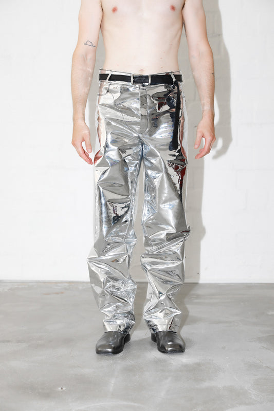 Chrome Strap Trousers